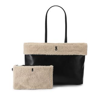 Steve Madden Womens Bamaia Bbl Bag - Black Fabric - One Size