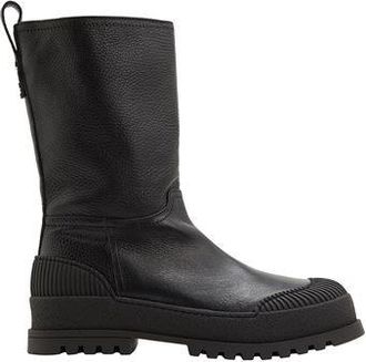 8 by YOOX LEATHER CAP TOE BOOTS