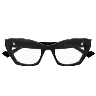 Gucci Gg1334O Glasses - female - Gucci - Glasses - Black - 52 MM - Accessories