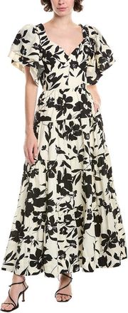 endless rose Endless Rose Dramatic Print Maxi Dress