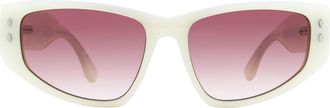 Isabel Marant IM0172S Rectangular Sunglasses - White