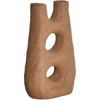 Beliani Beliani - Jarr&oacute;n De Gres Sala De Estar Dormitorio Accesorios Impermeable Marr&oacute;n Uaru