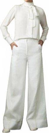 Andres Otalora Rastro Eterno Blouse In Off White