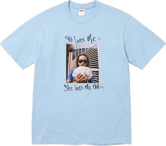 SUPREME Max B T-Shirt Powder Blue SS25T21-POWDER-BLUE