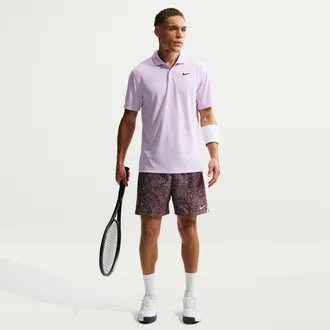 Nike Mens Court Victory Dri-FIT 7 Shorts in Purple | IB1080-502