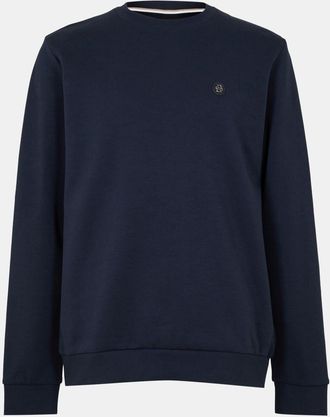 HUGO BOSS Mens Sweatshirt in Dark Blue 406 - Size Large
