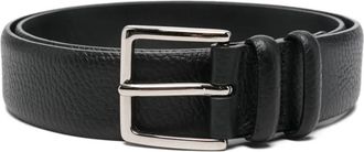 Orciani Cintura in pelle zigrinata - Nero