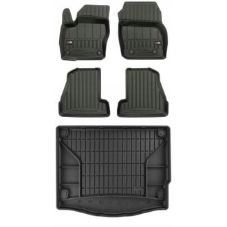 OEM Set 3d Alfombrillas Y Tapete Ford Focus Mk3 Hatchback 2010-2018