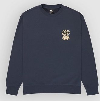 Quiksilver Salt Water Graphic Crew Sweater blau