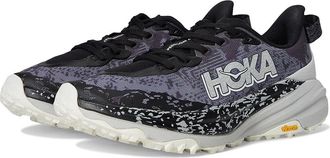 Hoka One One Speedgoat 6 Mens Shoes Black/Stardust : 12.5 D - Medium, Synthetic/Textile