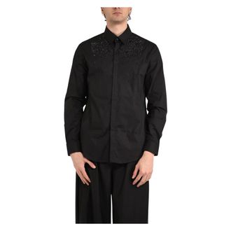 Patrizia Pepe Patrizia Pepe, Formal Shirts, male, Black, Size: 3XL Formal Shirt