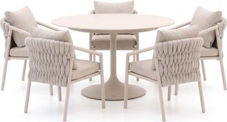 Suns Sato/Nova &oslash;150cm dining tuinset 6-delig