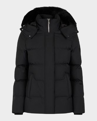 Moose Knuckles Cloud 3Q Shearling Puffer Jacket
