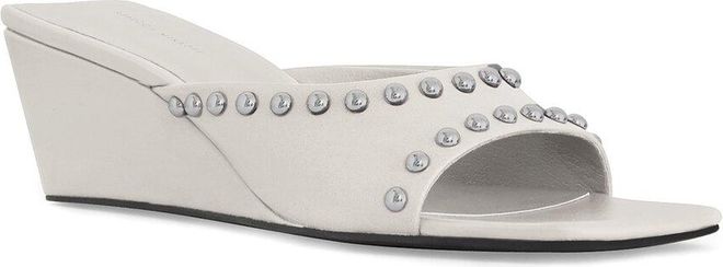 Leather Wedge Sandal