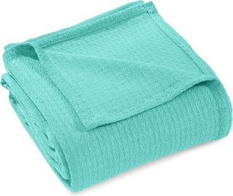 Superior Waffle Weave Honeycomb Knit Cotton Blanket by Superior