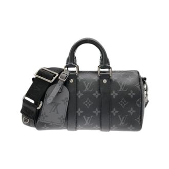Louis Vuitton Pre-owned Monogram Eclipse Reverse Boston Bag - Heren - Pre-owned - Zwart - Maat: ONE Size