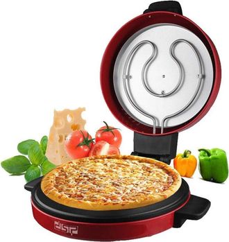 Trade Shop Trade Shop - Forno Cuoci Pizza Elettrico Cucina Regina Fornetto Doppia Cottura 1800watt 30cm