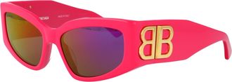 Balenciaga Womens Sunglasses Bb0324sk Fuchsia Fuchsia-Pink Acetate Fuchsia/pink