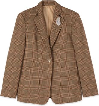 Oltre Winter Jassen - Dames - Blazers - Bruin - 4XL - Leer - Jassen