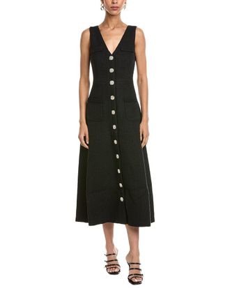 Cinq &agrave; Sept Cinq &Agrave; Sept Linda Tweed Midi Dress