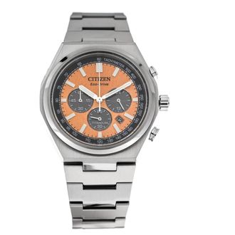 Citizen Zenshin Chrono - Dames - Horloges - Oranje - ONE Size - Accessoires