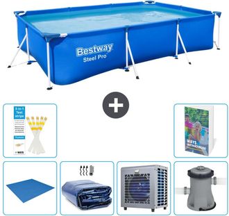 Bestway Piscina Bestway Steel Pro Rectangular - 300x201x66 Cm - 7-piezas S124