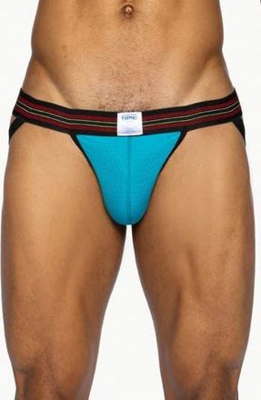 Bike Mesh Jock Strap in Teal at Nordstrom Rack, Size Xx-Large