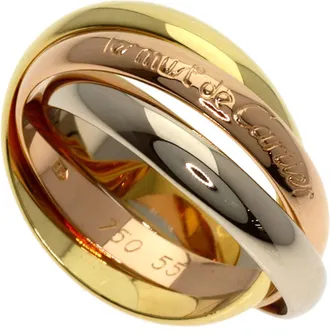 Cartier Yellow Gold (18K) Pink Gold (18K) White Gold (18K) Band Ring (Pre-Owned)