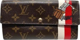 Louis Vuitton Pre-owned Portafoglio Lungo Monogram (bi-fold) - - Pre-owned - Donna - Marrone - ONE SIZE