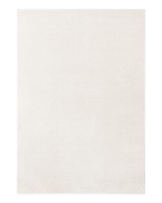 Esprit Alfombra tejida terciopelo corto blanco crema 80x150