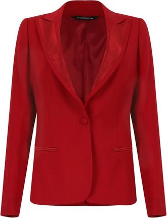 Tonello Tailored Blazer - Dames - Blazers - Rood - M - Jassen