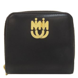 Miu Miu Black Leather Wallet (Bi-Fold) (Pre-Owned)