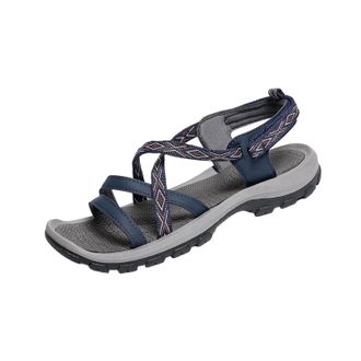 Generic Womens Walking Sandals Casual Open Toe Hiking Shoes Stylish Classic Breathable Non-Slip Comfortable Outdoor Sports Sandals Trekking Summer