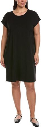Eileen Fisher Crew Neck Boxy Shirtdress