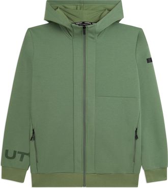 Freddy Felpa Oversize Zip con Cappuccio e Tasche Zip