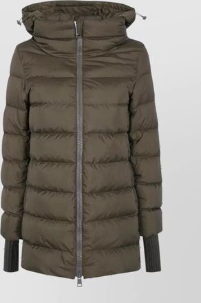 Herno quilted parka coat