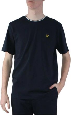 Lyle & Scott Klassieke Crew Neck T-Shirt - Heren - T-shirts - Blauw - XL - Katoen - Tops