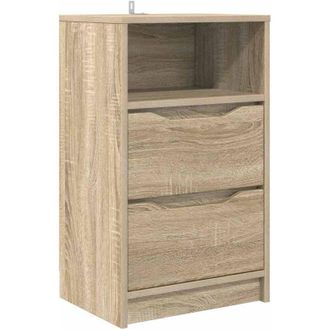 vidaXL Bedside Table Sonoma Oak 40 x 30 x 467 cm Engineered Wood vidaXL