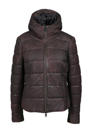 Freaky Nation Lederjacke FREAKY NATION Maira-FN, Damen, Gr. S (36), lila, 100% Leder, Jacken Lederjacke