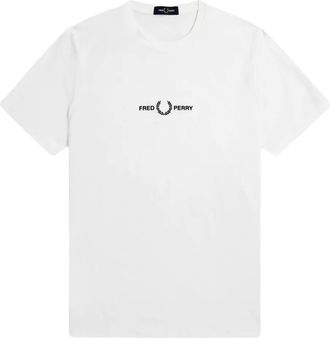 Fred Perry logo T-shirt - men - Cotton - M - White