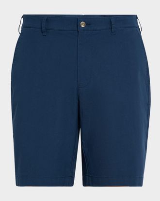 Peter Millar Men & apos;s Crown Comfort Flat-Front Shorts