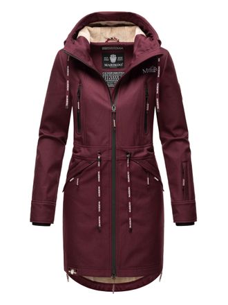 Navahoo Marikoo dames softshelljas - Racquellee met capuchon & fleecevoering