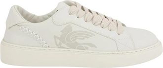 Etro Witte Sneakers Lage Top Schoenen - Heren - Sneakers - Wit - 41 EU - Leer - Schoenen