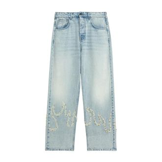 Barrow Oversize Flames Jeans