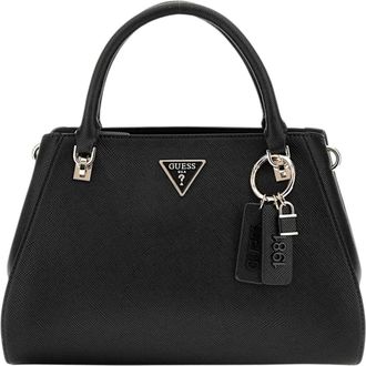 Guess Noelle Satchel - Dames - Handtassen - Zwart - ONE Size - Tassen