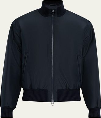 Loro Piana Mens Denzel Water-Repellent Bomber Jacket