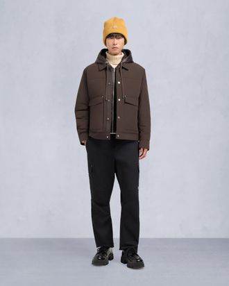Moose Knuckles Mens Brixton Trucker Jacket