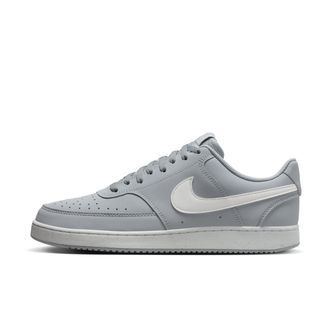 Nike Mens Court Vision Low Shoes in Grey | HV8139-002
