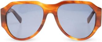 Dolce & Gabbana Zonnebril - Heren - Zonnebrillen - Bruin - 58 MM - Accessoires
