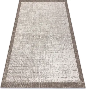 RugsX Rugsx - Alfombra De Cuerda Sisal Floorlux 20401 Marco Champ&aacute;n / Gris Pardo Beige 160x230 Cm